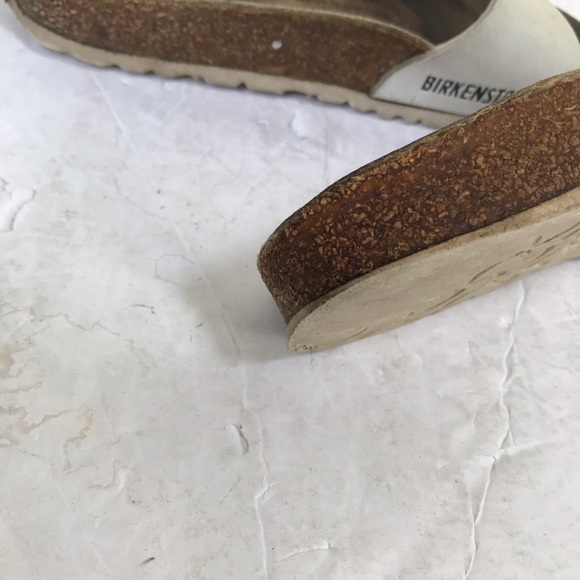 BIRKENSTOCK Madrid One Strap Buckle EVA Sandals Slides Mules Shoes Leather Cork - Picture 9 of 15